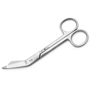 REMOS Verbandschere Universal 7118, silber, 18cm, aus Edelstahl, autoklavierbar, für Rechtshänder