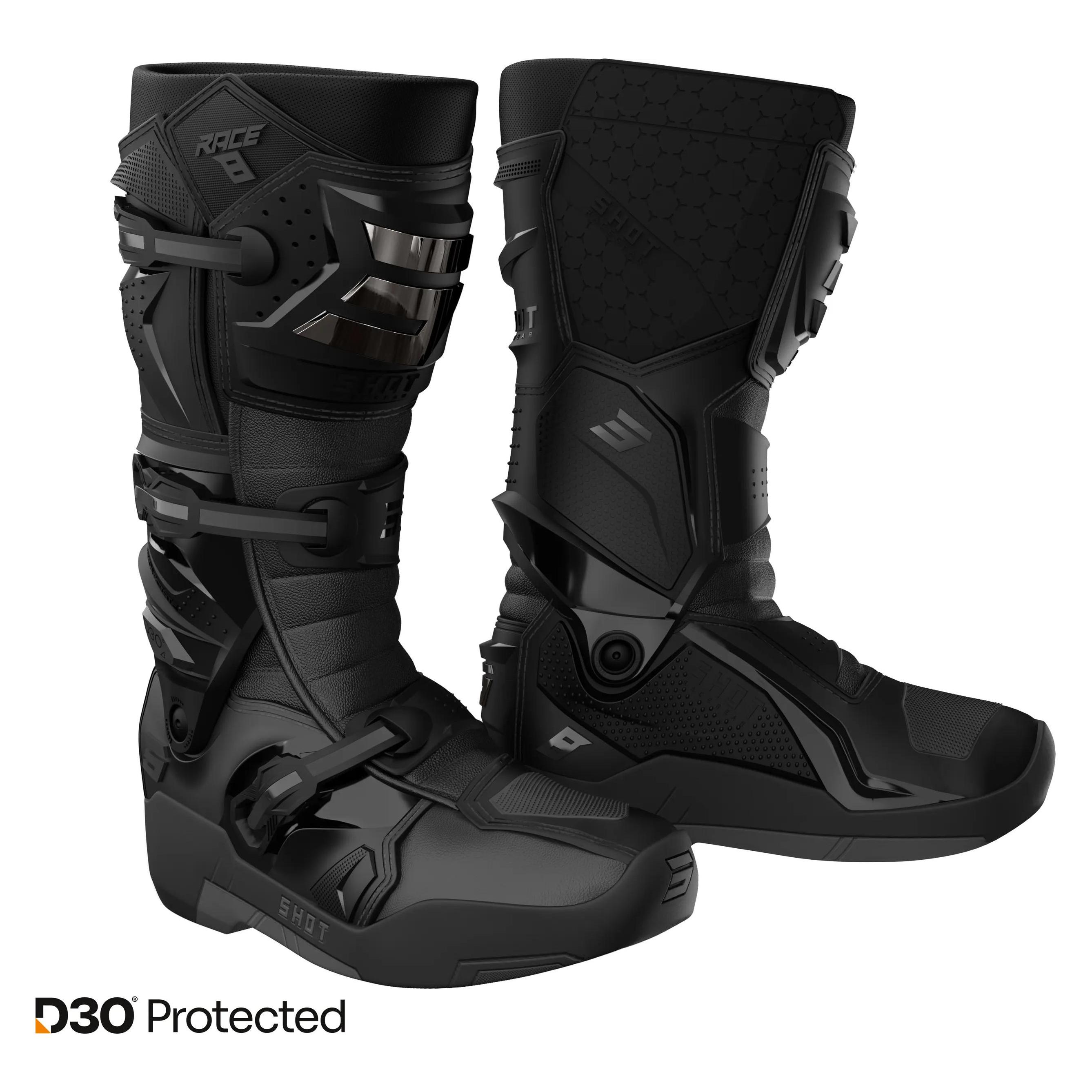 Shot racegear Stiefel Shot Race 8 (Herren, 44) (A07-24A1-B02-44)