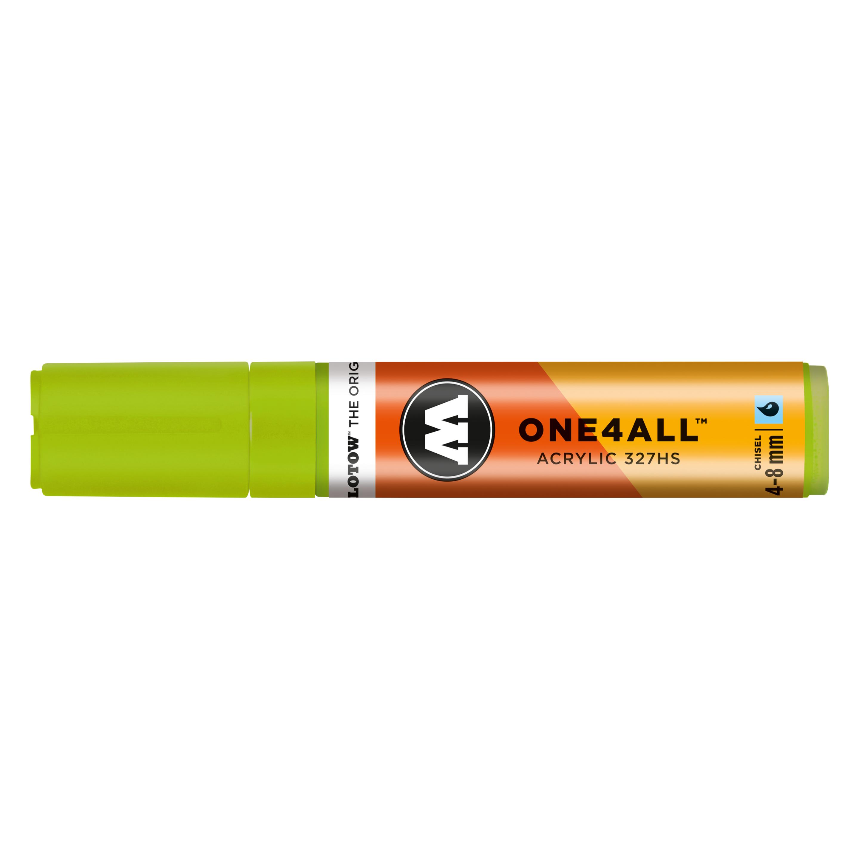 Molotow Permanentmarker ONE4ALL 327 HS nachfüllbar 4-8 mm grashüpfer (1x) (MO327562)
