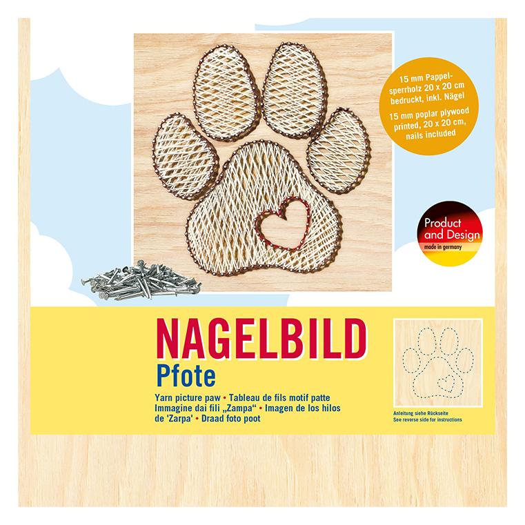 Pebaro NAGELBILD "Pfote" (M-NB2)