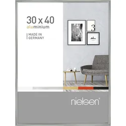Bilderrahmen PIXEL (BH 30x40 cm) - silber - BH 30x40 cm