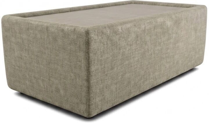 Cleo Luxe Chenille Oyster Sofa Range, Coffee Console Table