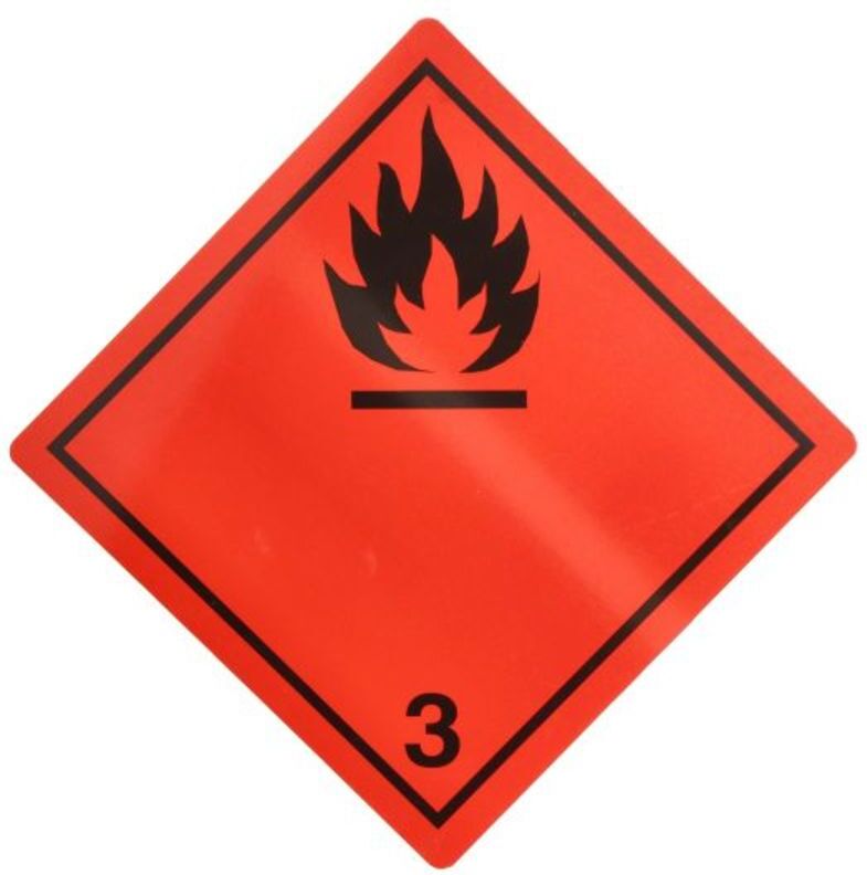 Warn-/Informationstafel CARGOPARTS T081/T