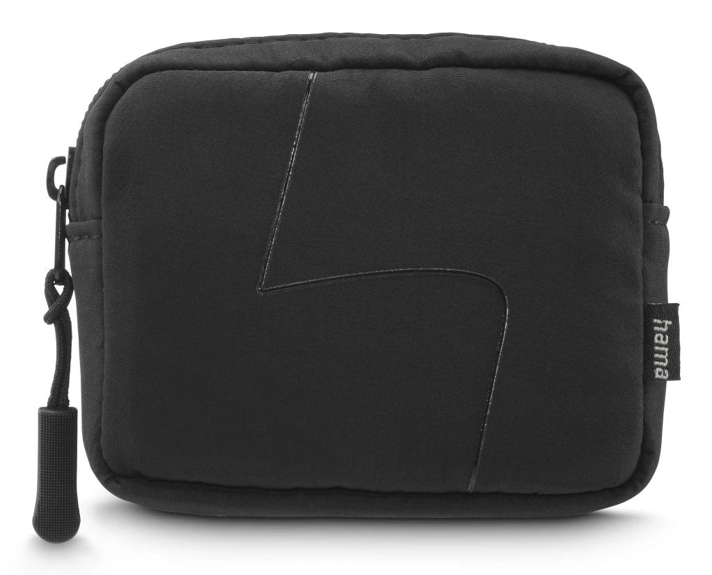 Hama 231046 Kopfhörertasche Schutzhülle (Schwarz) 00231046