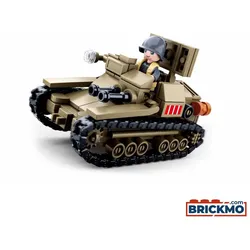 Sluban Army kleiner italienischer Panzer M38-B0709