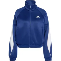 adidas W STADIUM TT Nylonjacke Damen | Gr. XS | blau - blau