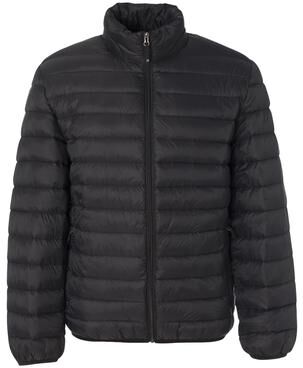 Weatherproof 15600 Men's 32 Degrees Packable Down Jacket in Black size Medium   Nylon