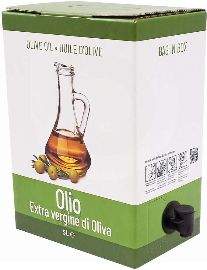 Polsinelli Bag in Box OLIO con sacca 5 L (50 pezzi)
