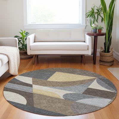 Addison Rugs Machine Washable Indoor/ Outdoor Gatsby Modern Chantille Rug
