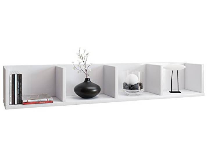 VCM Houten wandplank Hangende plank Wandplank Plank Honsa Houten wandplank Hangende plank Wandplank Plank Honsa Wit