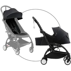Stokke® YOYO5 Kombikinderwagen mit Neugeborenenset, schwarz