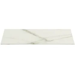 Ideal Standard Waschtischplatte Conca aus Keramik, 800x505x6mm, Marmor Calacatta