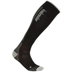 Icebreaker, Herren, Sportsocken, Men Merino Ski+ Ultralight OTC (42 - 44), Mehrfarbig, Schwarz