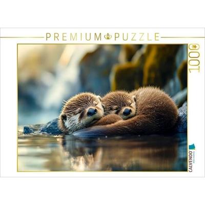CALVENDO Puzzle Otter | 1000 Teile Lege-Größe 64x48cm Foto-Puzzle für glückliche Stunden, Sonstige von , Calvendo Puzzle