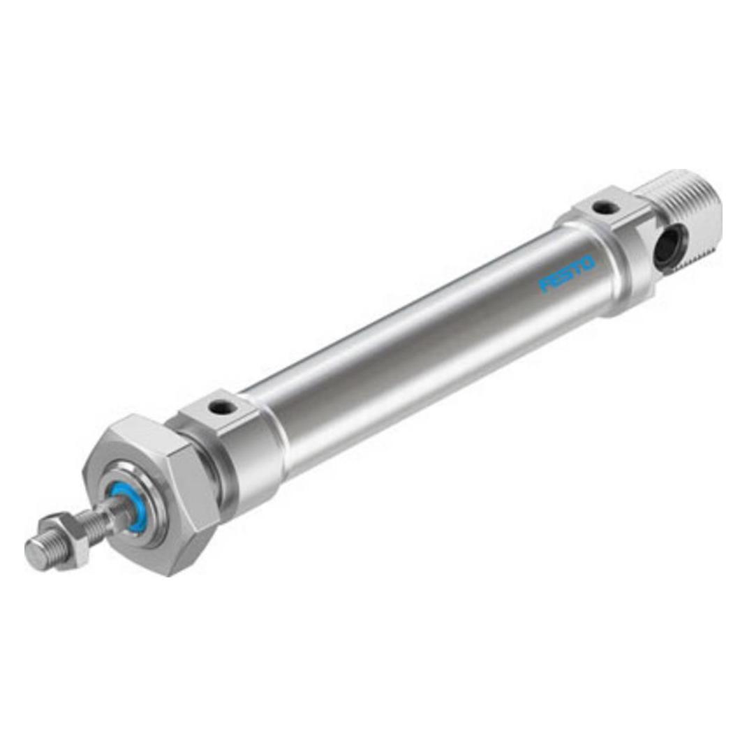 Festo Round Cylinder, 16mm Bore, 50mm Stroke (DSNU-16-50-P-A)