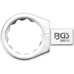 BGS Einsteck-Ringschlüssel 21 mm Aufnahme 9 x 12 mm - 6902-21