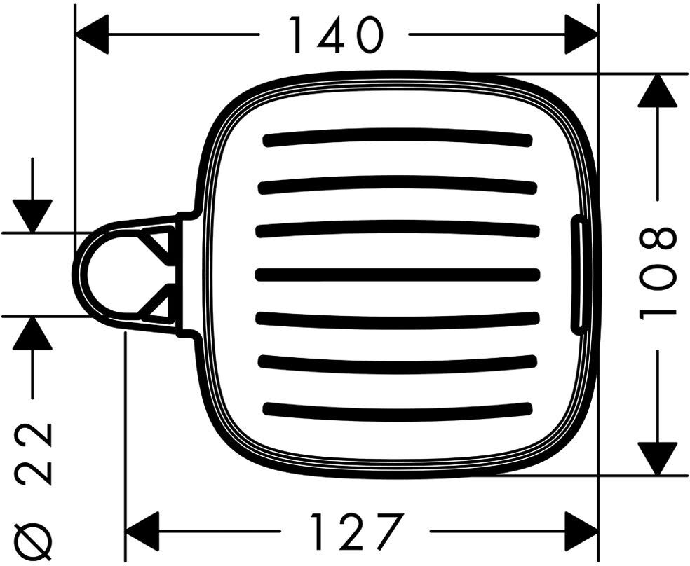 Hansgrohe Casetta Seifenschale