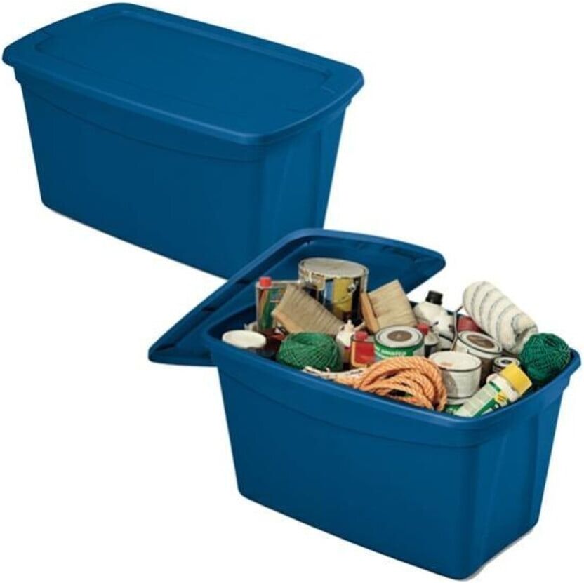 Terry Multifunktionsbehälter 68 l blau 61,3 x 47 x 40 cm stapelbar ; Terry Store-Age S.p.A. Unip. (1002783)
