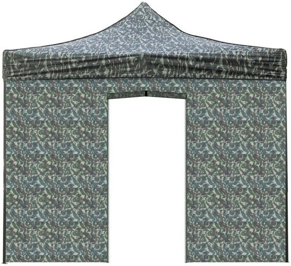 Riviera TELO LATERALE 3X2M MIMETICO C/PORTA PER GAZEBO 3X3