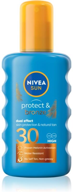NIVEA SUN Protect & Bronze spray solaire intense SPF 30 200 ml