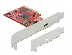 DeLOCK PCI Express x4 Card zu 1x extern SuperSpeed USB 20 Gbps Type-C Buchse 89035