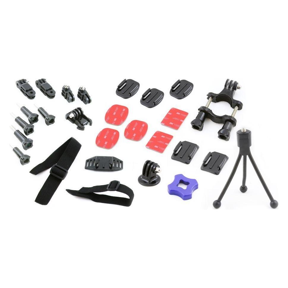 Xrec Zestaw Montażowy 29w1 Uchwyt Do Gopro Hero 1/2/3/3+/4 + Adapter Statywowy (SB2499)