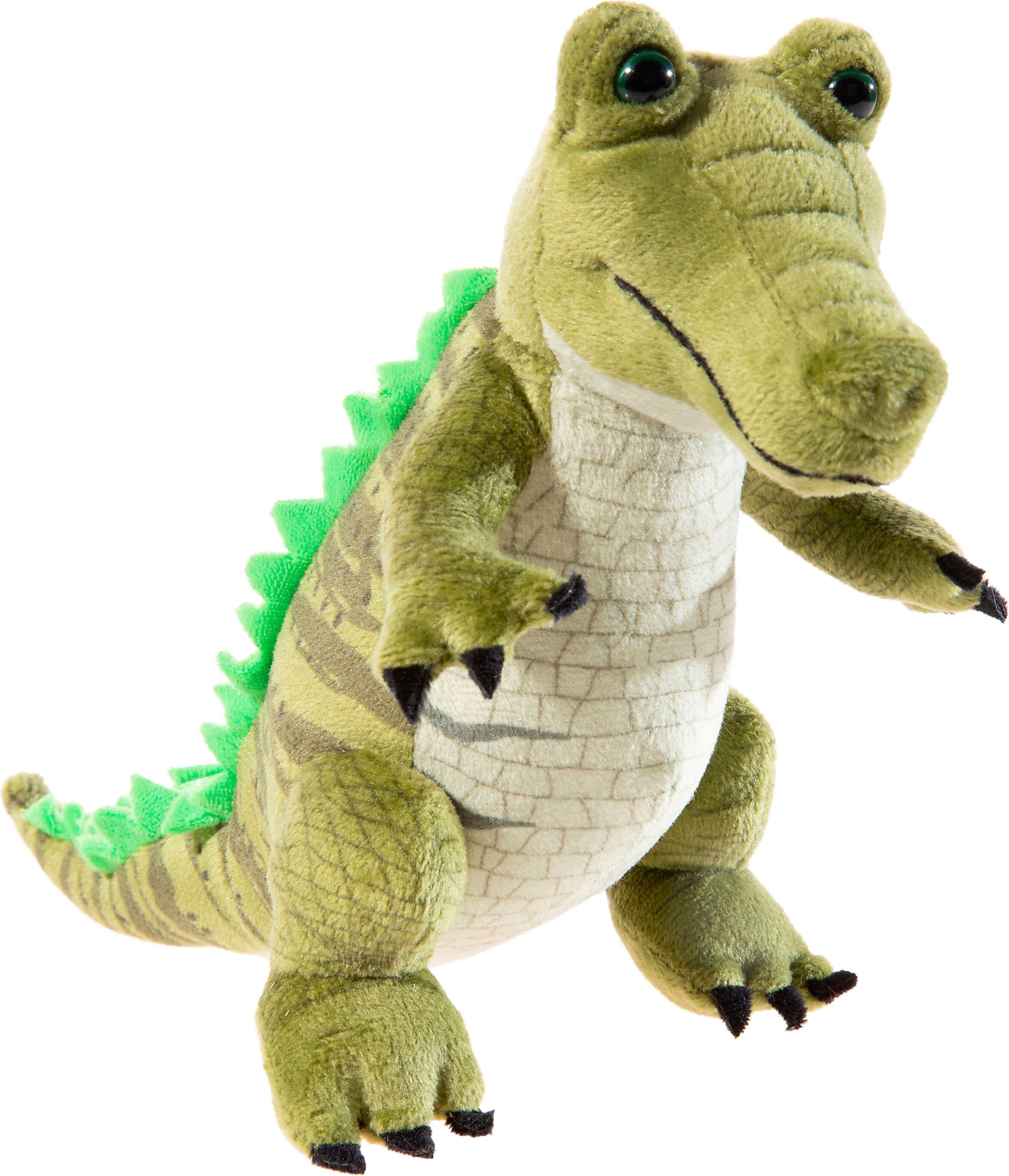 Kuscheltier HEUNEC "Die Schule der Magischen Tiere, Krokodil Rick klein", grün, Plüschfiguren, Kinder, Kuscheltier