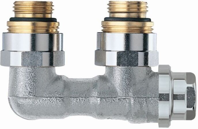 Heimeier Vekolux Anschlussverschraubung 0531-50.000 Eck, Rp 1/2, Zweirohrsystem