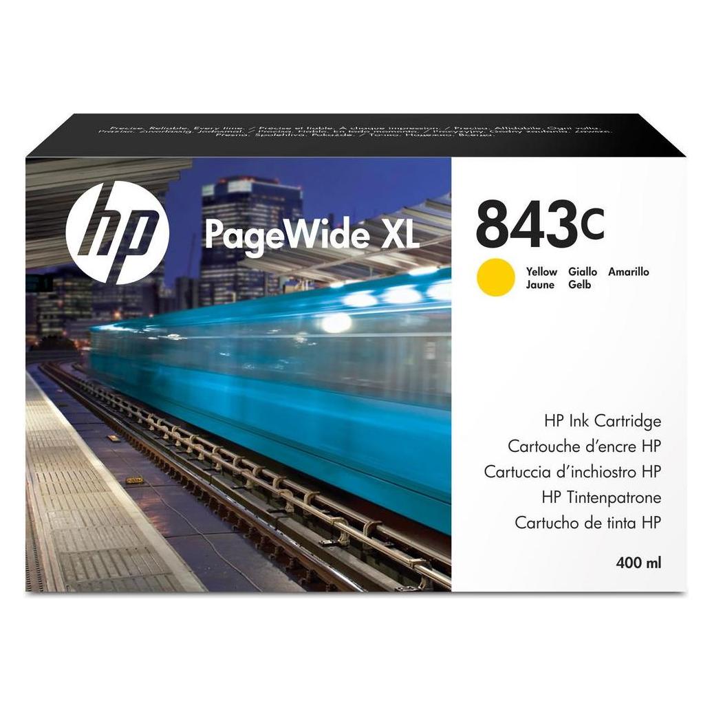 HP Ink Cartridge No 843c Yellow (Y) (C1Q68A)