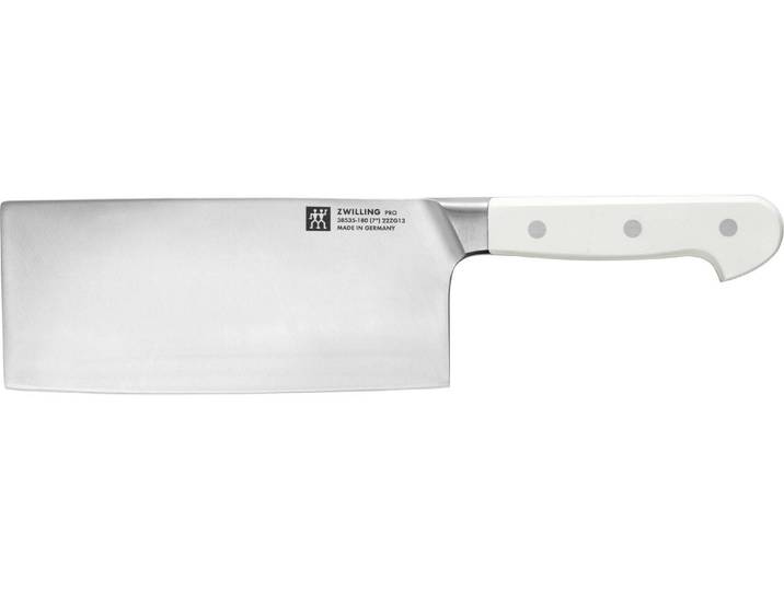 Kochmesser ZWILLING Pro le blanc 18 cm , weiss (weiß), Edelstahl, Stahl, Kochmesser, Kochmesser
