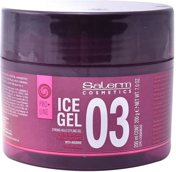 Salerm Ice Gel 03 Strong Hold Styling Gel 200 ml