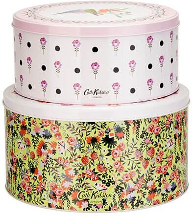 Cath Kidston Painted Table Cake Tin Set