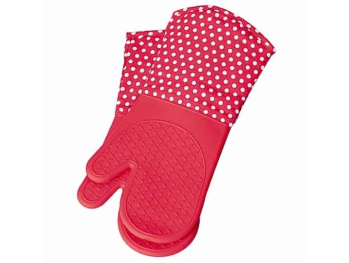 WENKO 2102167100 ovenhandschoenen siliconen zwart - 1 paar, katoen