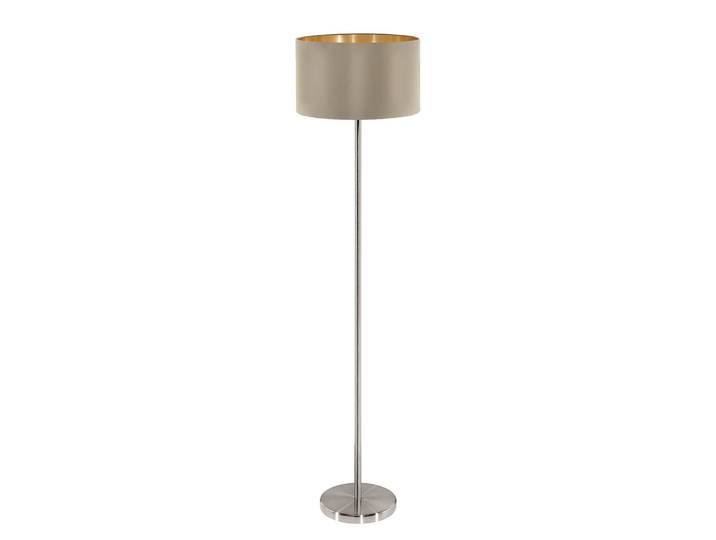 home24 Staande lamp beige/cappuccinokleurig