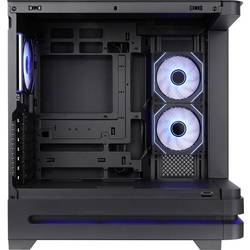 Thermaltake Arcus 290 TG ARGB Midi-Tower PC-Gehäuse Schwarz Seitenfenster, Integrierte Beleuchtung CA-11R-00M1WN-00