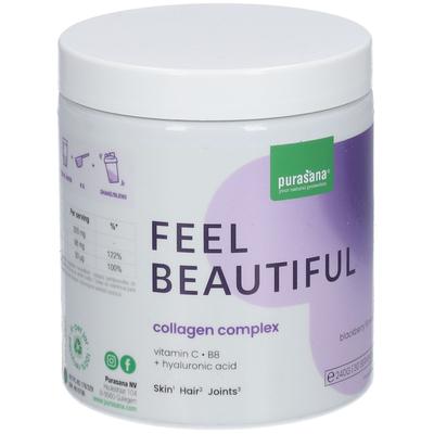 Purasana Feel Beautiful Collagen Blackberry Flavour 240 g Pulver