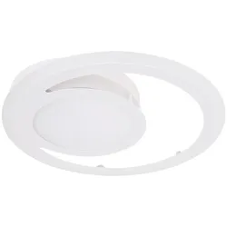 LED Decken Leuchte Wohn Zimmer Ring Beleuchtung Dielen Lampe weiß Globo 67120-40D
