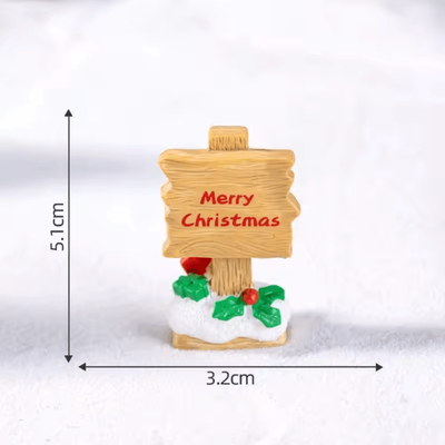 Uplift Curations Resin Mini Road Sign Fairy Garden Decor DIY Micro Landscape Miniature Ornament 02