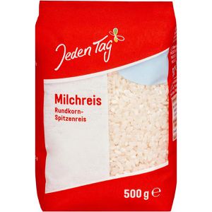 JedenTag Milchreis loser Rundkornreis, zum Aufkochen, für ca. 8 Portionen, 500g