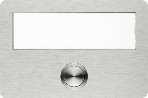 Grothe 55640 Klingel mit Namensschild Edelstahl