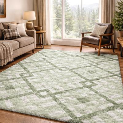 Addison Rugs Premium Washable Super Soft Geo Sinai Dream Shag Rug