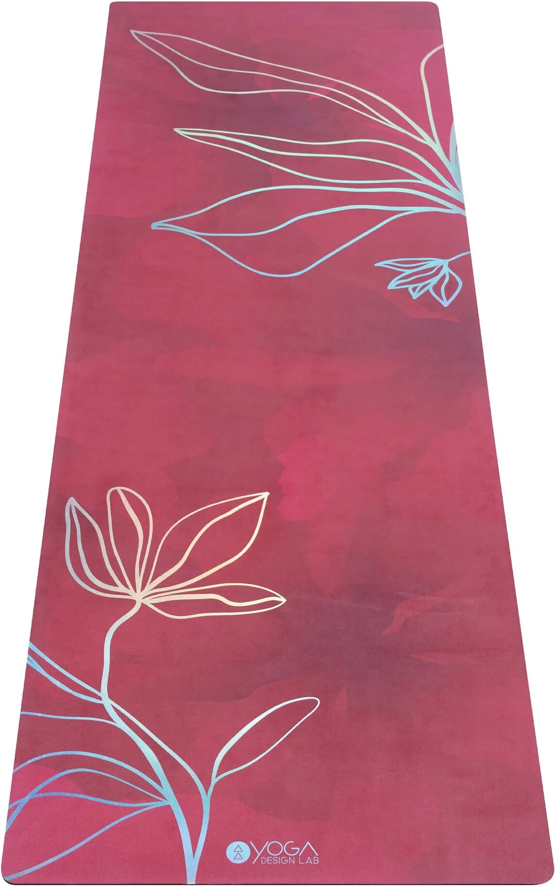 Tchibo - Yoga Design Lab Combo Yogamatte »Iris« - rot