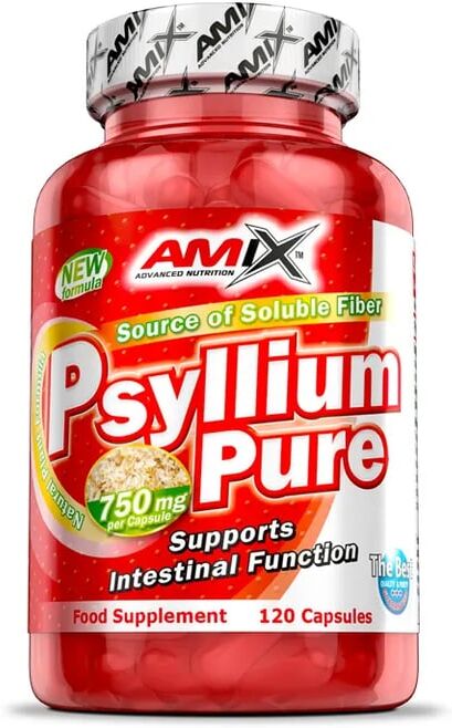 Amix Nutrition Fibra Psyllium Husk 1500 mg 120 Cápsulas