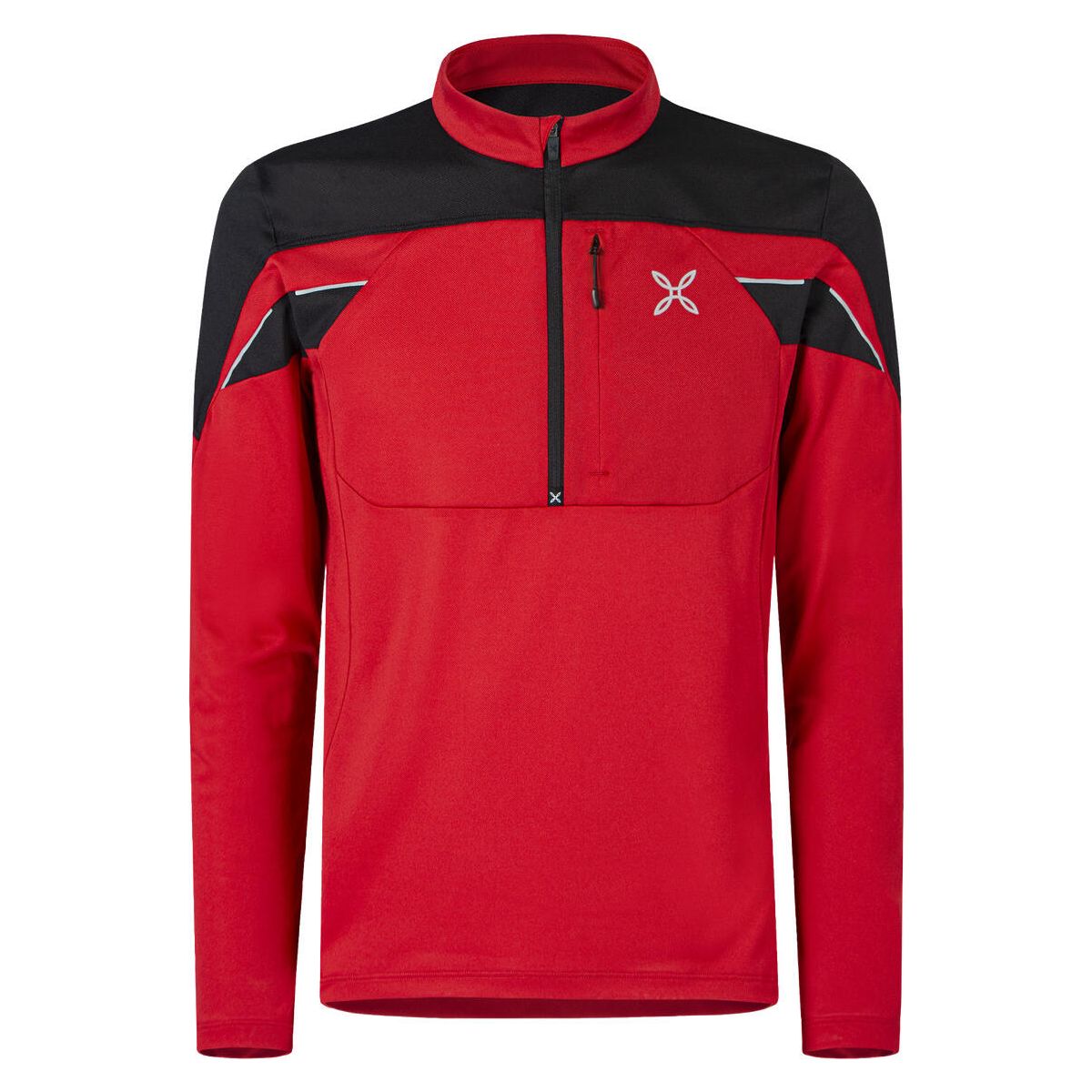 Montura High Zip 2 Maglia rosso/black (1090) XXL MMZH01XS-JS156-1090-XXL