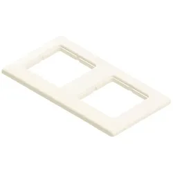 1PROTEC Abdeckrahmen PNABRW2 150x80 2-fach 9010