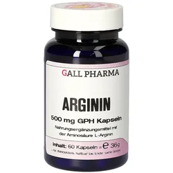 Arginin 500 mg GPH Kapseln