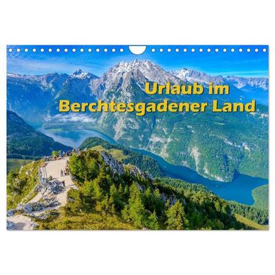 Urlaub im Berchtesgadener Land (Wandkalender 2026 DIN A4 quer), CALVENDO Monatskalender