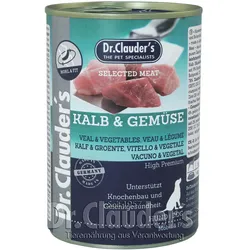 Dr. Clauder Selected Meat Kalb & Gemüse 6x400 g