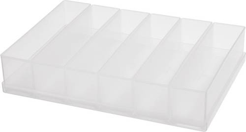 Raaco Sortimentskoffer-Einsatz (L x B x H) 238 x 168 x 47mm Anzahl Fächer: 6 Inhalt 1St.