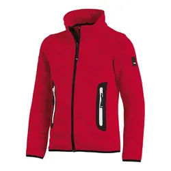 Kinder-Strickfleecejacke "MATS" KIDS - 158/164 - Rot
